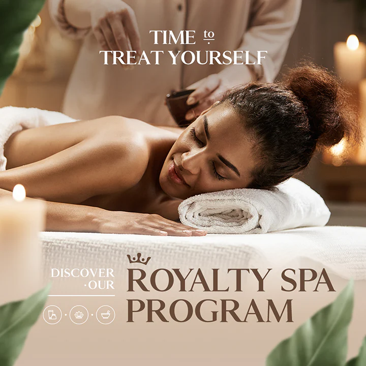 wellness and spa feed presentation