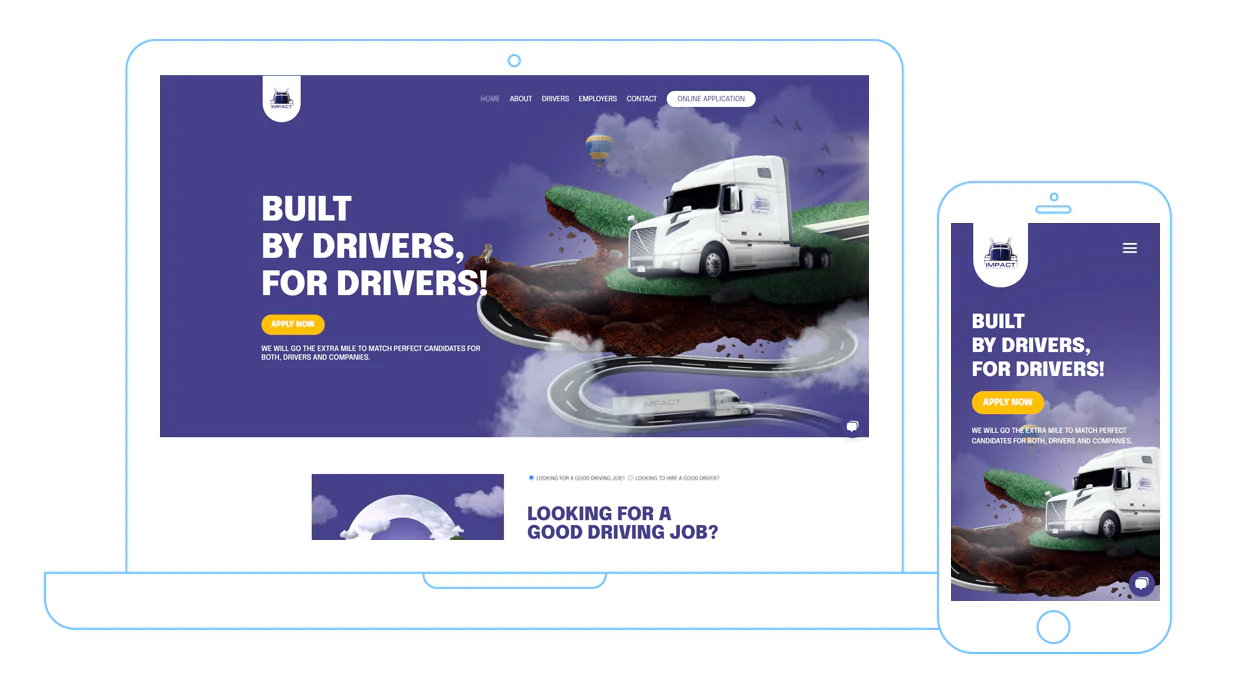 ma team website design