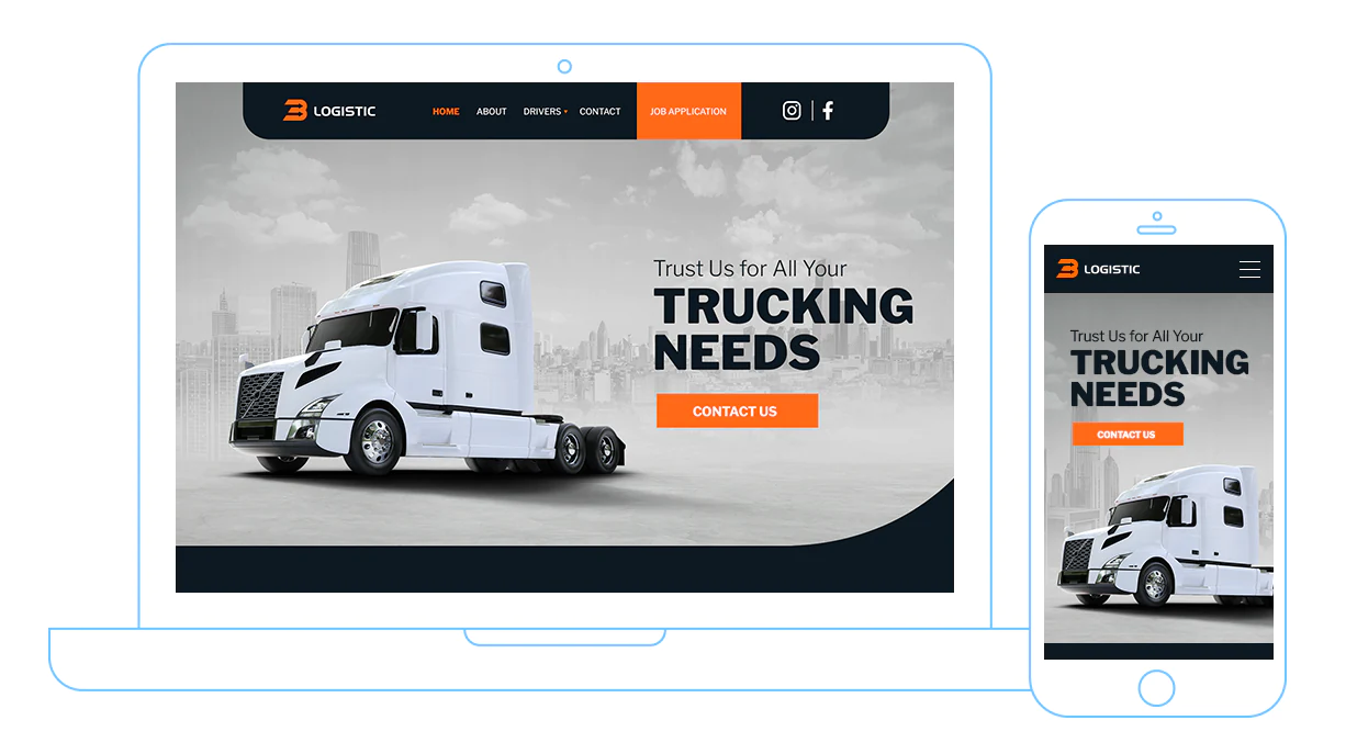 ma team website design