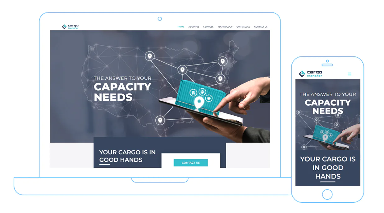 ma team website design