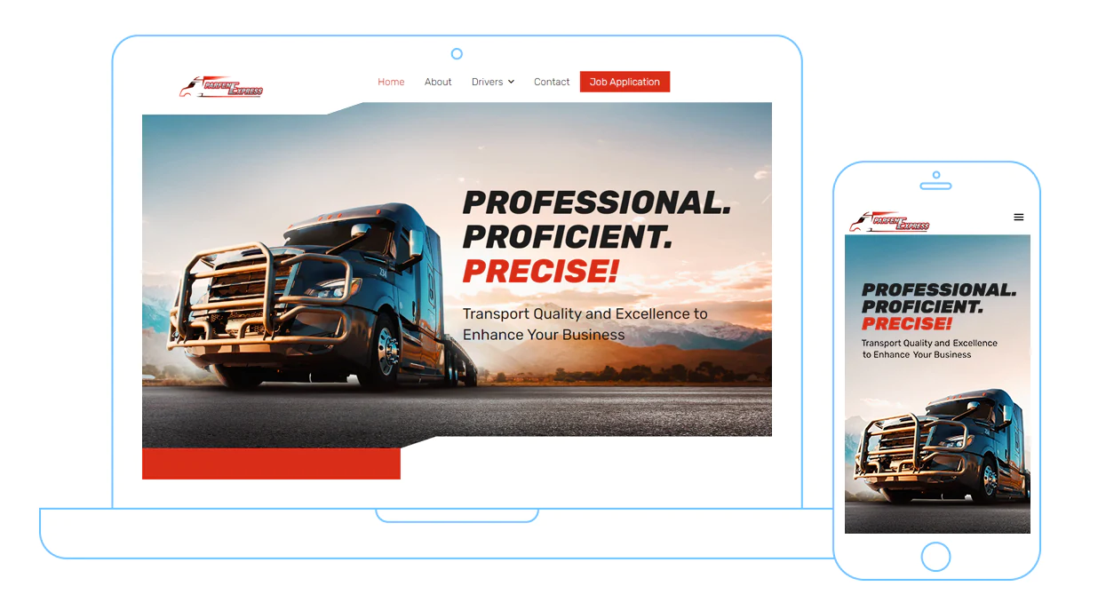 ma team website design